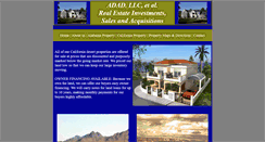 Desktop Screenshot of californialand99.com
